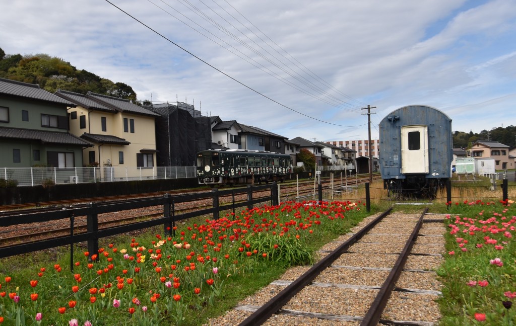 2024.04.04ペレ二アルガーデンと列車1