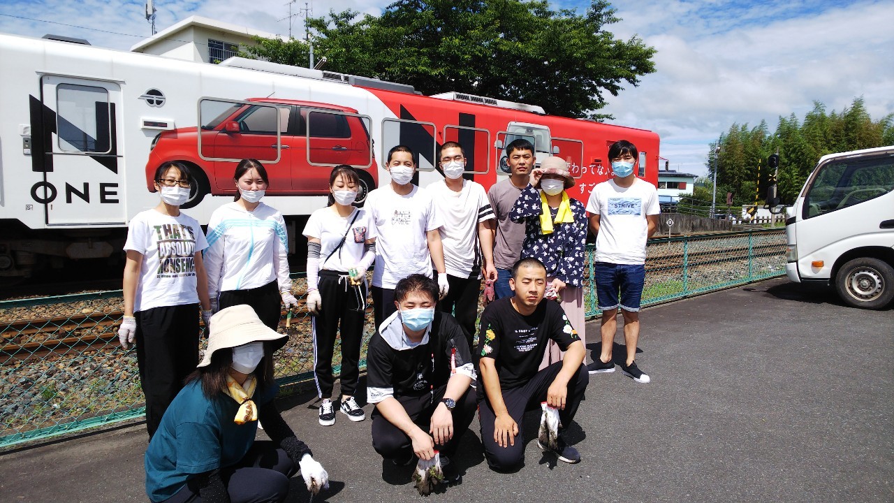 2021.06.20大井製作所集合写真：豊岡駅2