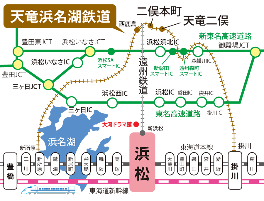 徳川ゆかりの地マップ